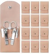 Manicure Set Bulk, Nail Clippers Kit Stainless Steel Fingernail Clippers Set, Sturdy Nail Tip Cut...
