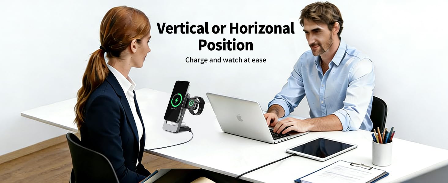 3 in 1 Wireless Charging Station