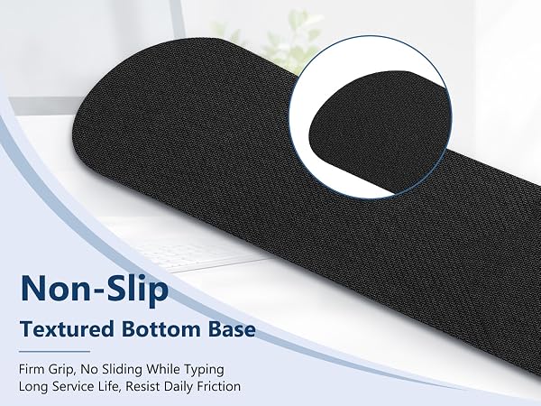 Non-Slip Textured Bottom Base