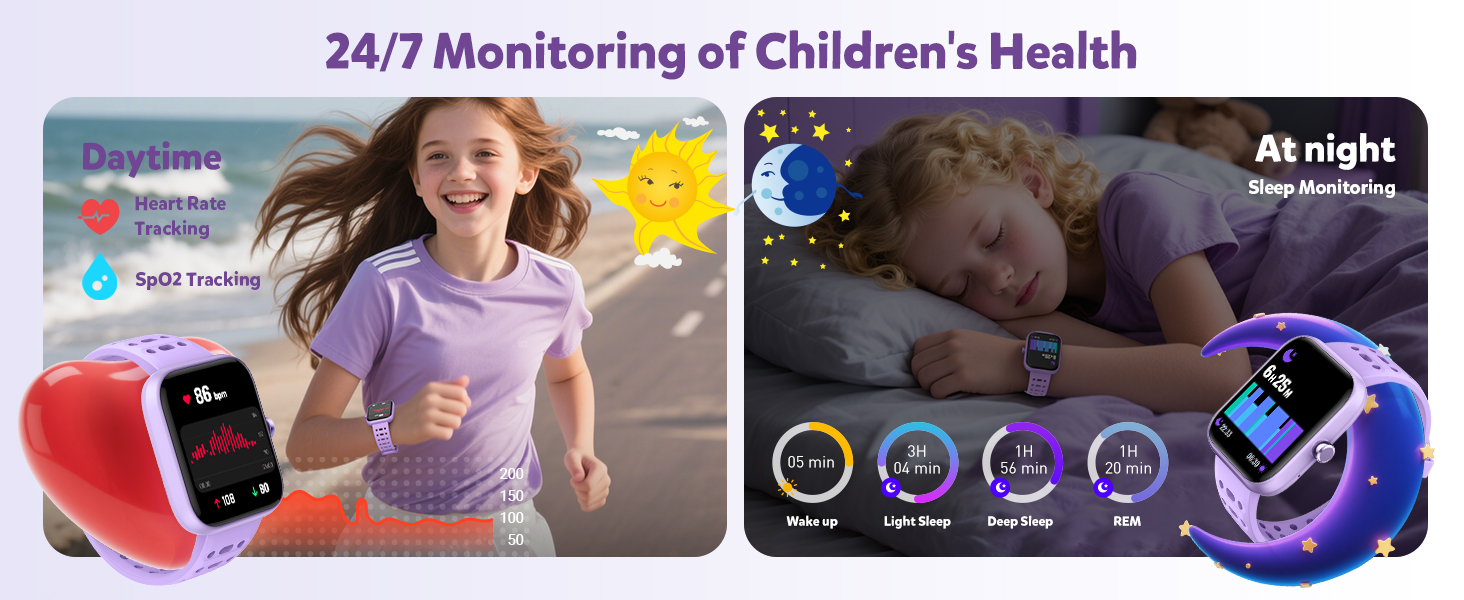 1.83" Fitness Tracker Watch with Heart Rate/Sleep Monitor, IP68 Waterproof Pedometer, Step Counter