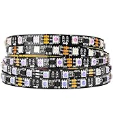 BTF-LIGHTING WS2811 Addressable LED Strip Ultra Bright 5050 SMD RGB 60LED/m 20Pixels/m Multi-Colo...