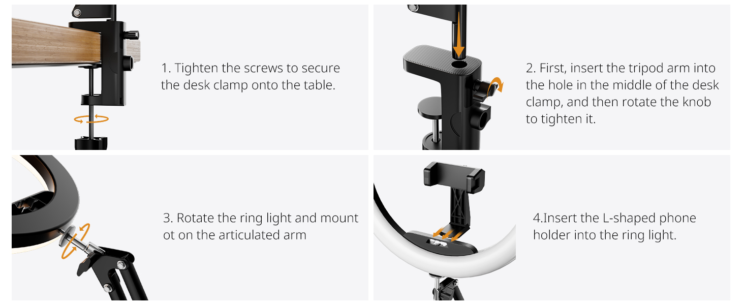 overhead camera mount