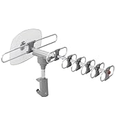 Naxa Electronics NAA-351 High Powered Amplified Motorized Outdoor Antenna for Atsc and HDTV