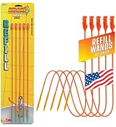 FlexiSnake Drain Weasel Refill for Sink Snake Hair Clog Remover, 5 Pack | Pipe, Bathroom, Bathtub...