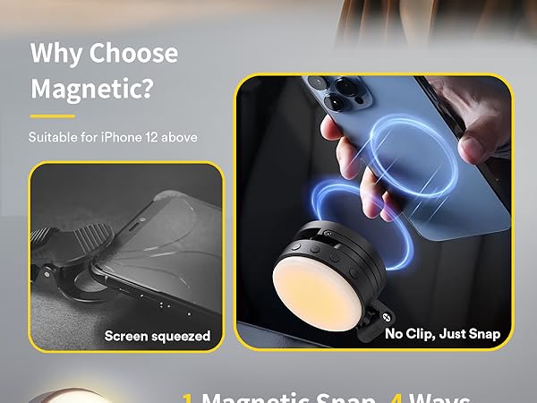 RALENO Magnetic Selfie Light PL-30