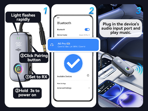bluetooth audio receiver