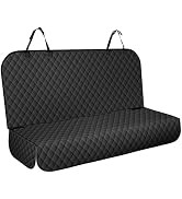 NECKORY Backseat Cover for Dogs, Waterproof and Non-Slip Pet Bench Seat Covers, Car Seat Protecto...