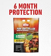 Ortho Fire Ant Killer Broadcast Granules, Kills Mounds in 15 Minutes, 6 Month Protection