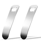 LaoChoes 2 PCS Stainless Steel Beer Bottle Opener, Soda Can Opener, Beer Can Opener, Water Bottle...