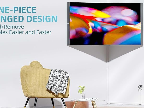 cable cover cord hider wall hide cords tv wire hider wall cable hider