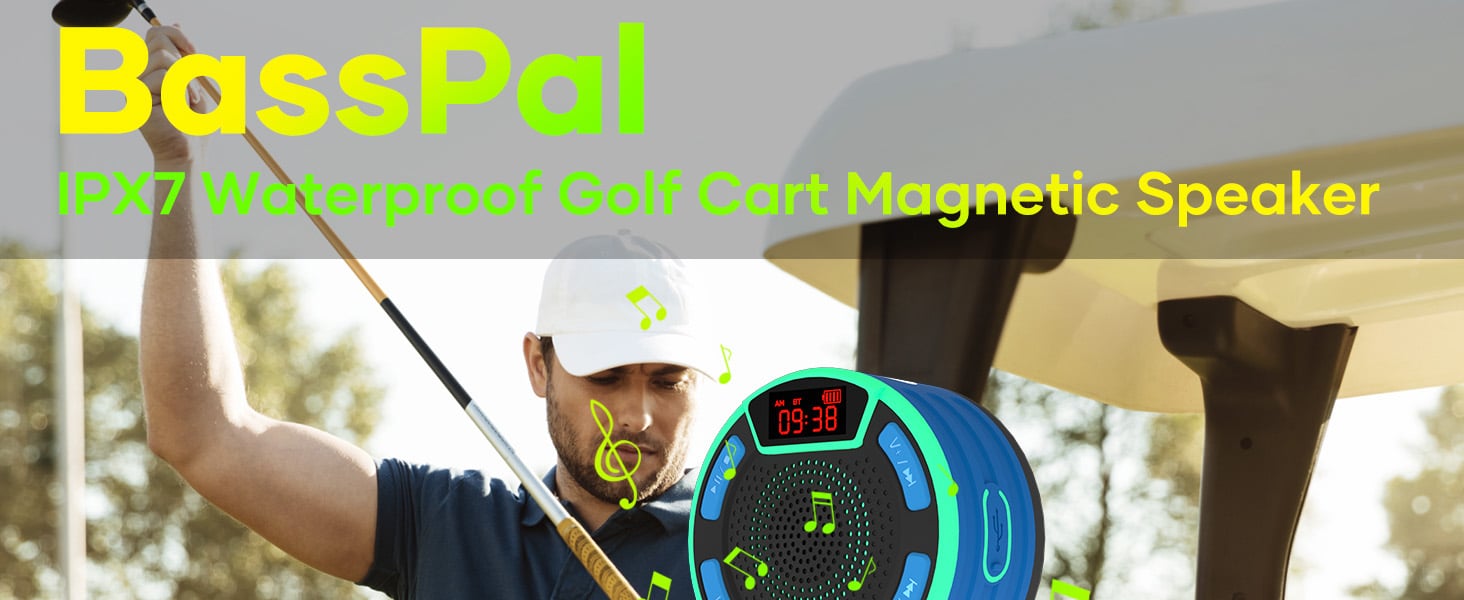 Magnetic Golf Cart Speaker