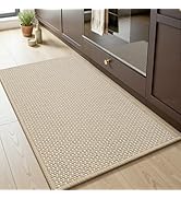 MontVoo Kitchen Rugs Mat Non Slip Washable,Absorbent Kitchen Mats for Floor,Rubber Backing Braide...
