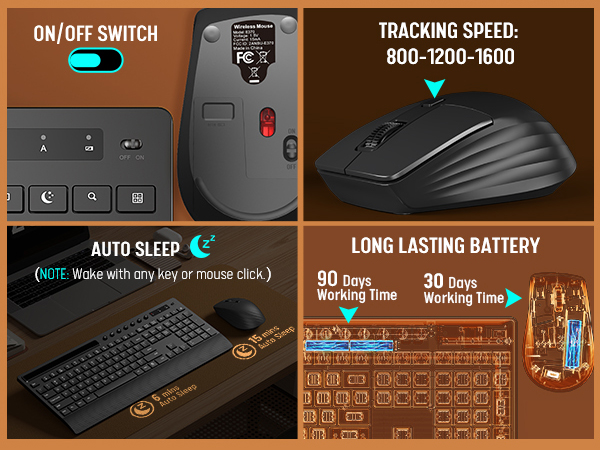 smart sleep mode and on off switch