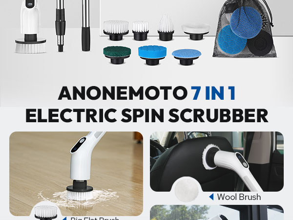 electric spin scrubber bathroom