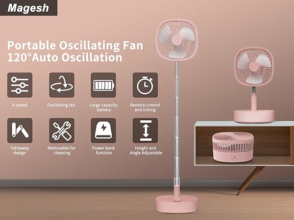 oscillating stand fan