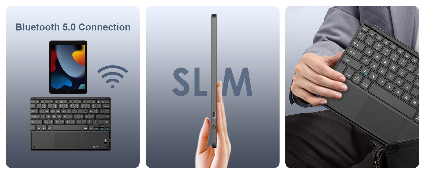 bluetooth keyboard with trackpad