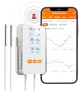 Elitech Wireless Digital Data Logger Remote Real-Time Temperature Humidity Monitor SIM Card Cloud...