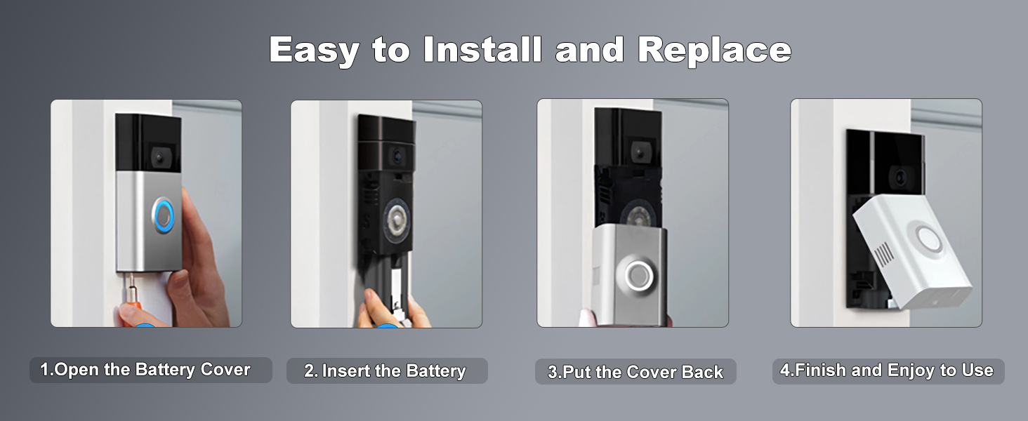 ring camera battery 2 pack