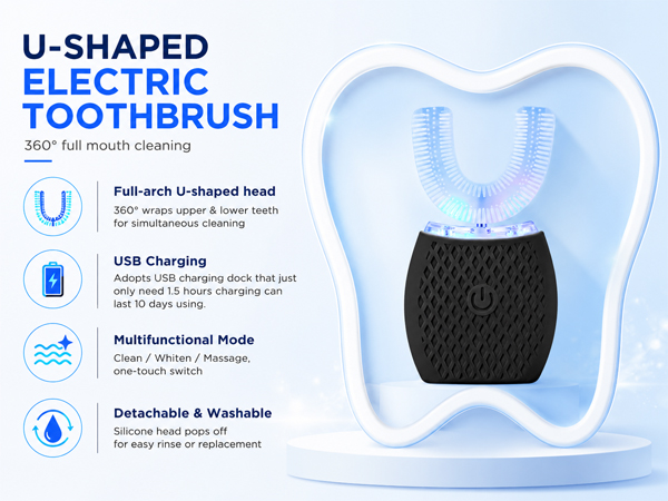 Electric U Shaped Toothbrush
