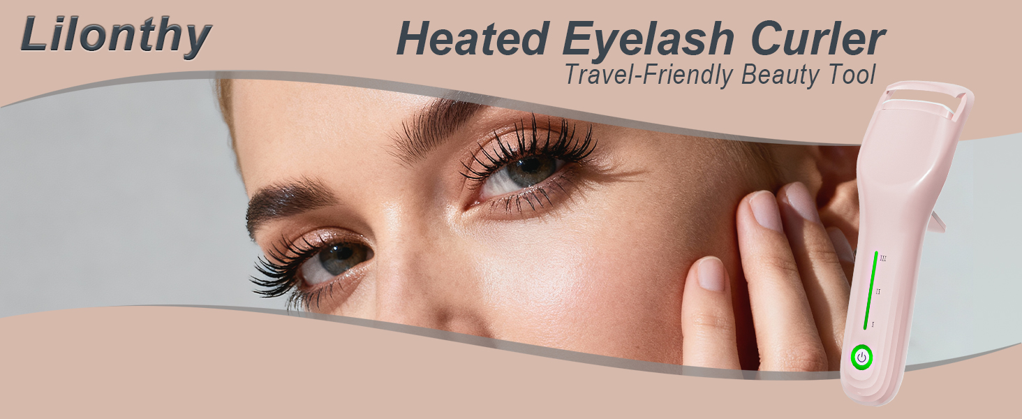 Lilonthy heated eyelash curler