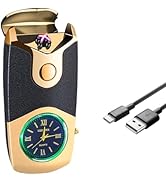 COMANYI Electric Lighter USB C Rechargeable Lighter Windproof Plasma Dual Arc Lighters Electronic...