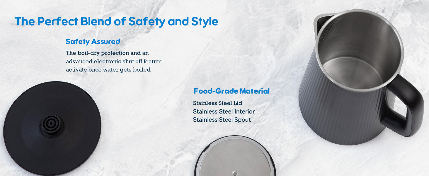 electric kettle temperature control