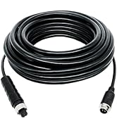 INSEETECH 4 Pin Camera Extension Cable for Backup Camera, Aviation Extension - Waterproof Video P...