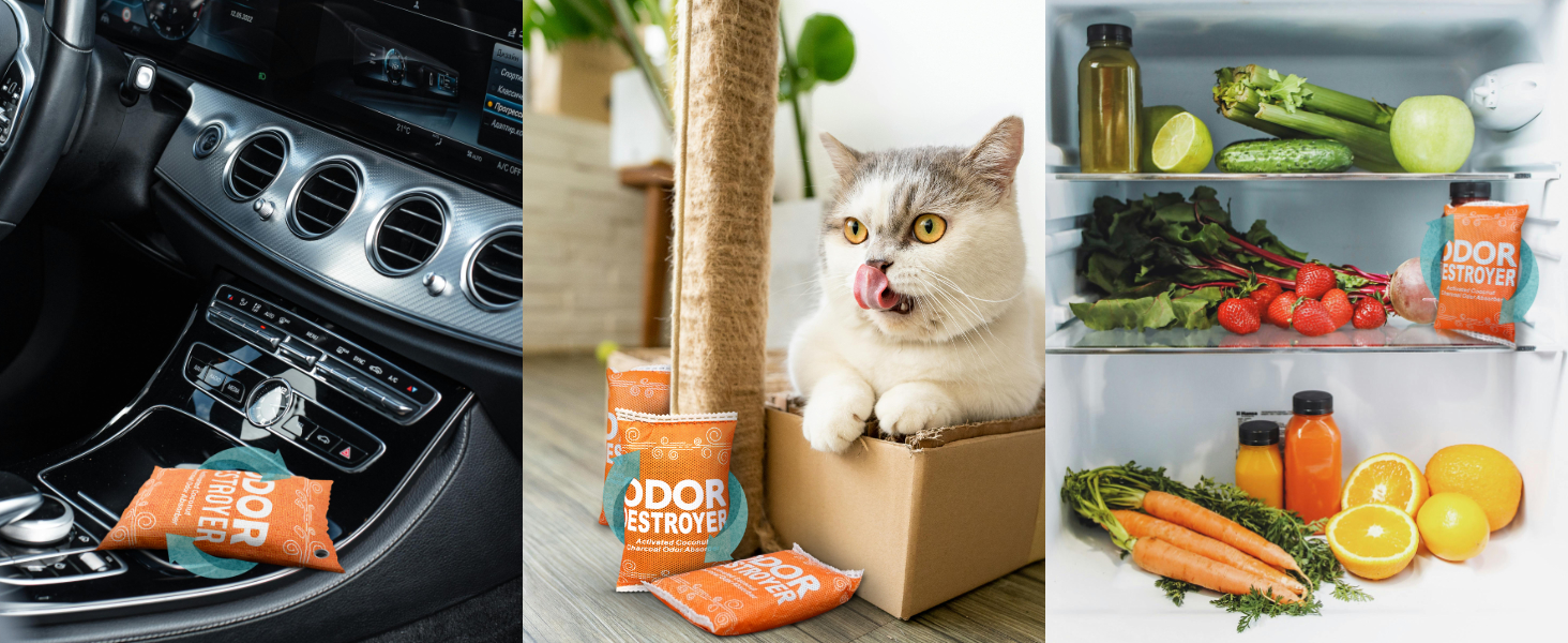 CTA collage refresh your space with Sunlight Odor Destroyer