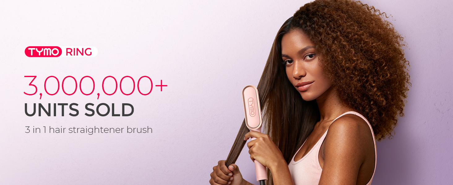 TYMO Ring Hair Straightener Brush