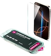 Upcommon UARMOR Clear Screen Protector for [ iPhone 16 Pro ] Double Strength Tempered Glass with ...