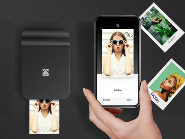 Kodak Smile Printer smartphone app instant photos