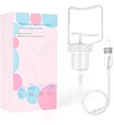 Baby Nasal Aspirator, Powerful Hand Pump Baby Nose Sucker, Nasal Aspirator for Baby with Soft Sil...