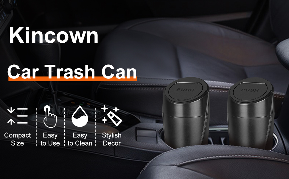 car trash can