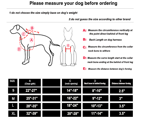 icefang dog harness