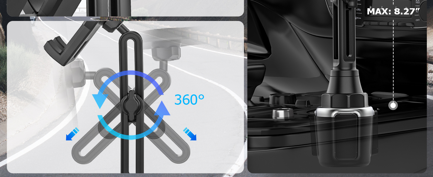 cupholder ipad mount