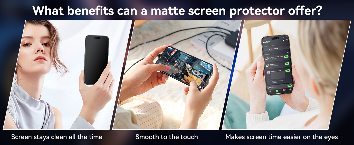 matte screen protector 17