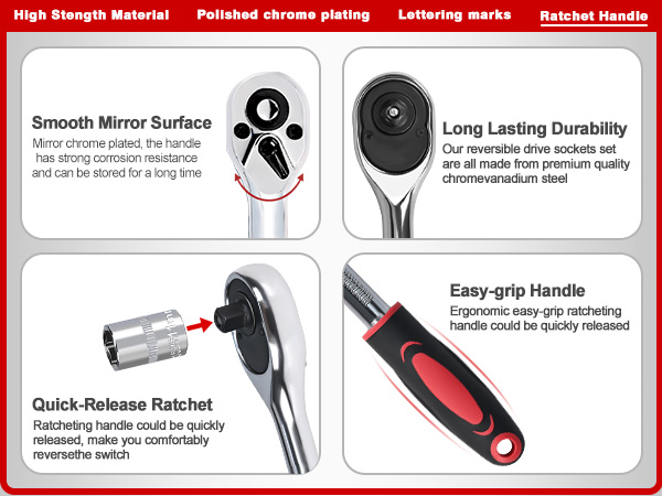 12pcs socket wrench set