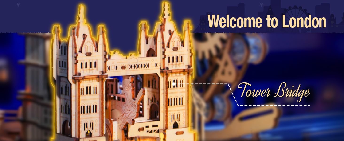 ROKR 3D WOODEN PUZZLE