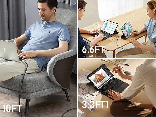 usb c cable,usb c to usb c braided cable,usb c to usb c cable 10ft,usb c cable 6ft,usb c cable 3ft