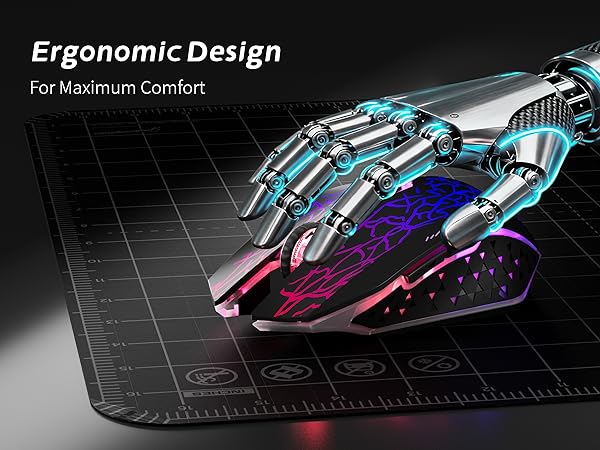 ergonomic wireless mouse 