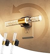 L LOHAS LED Rotating Night Light, Night Lights Plug into Wall, Auto Light Sensor Nightlight Dimma...