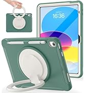 BATYUE iPad Case for 10th/11th (A16) Gen 2022/2025: Professional Shockproof 10.9/11" Cover with S...