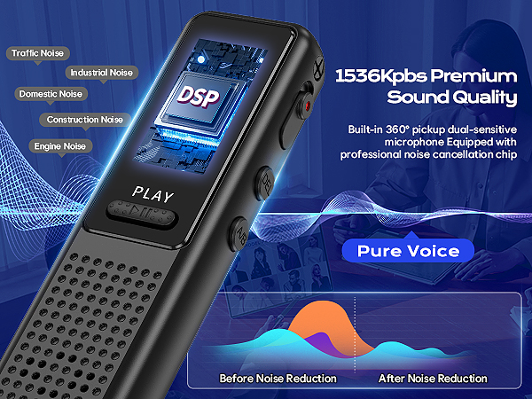 Dictaphone Tape Recorder Device 