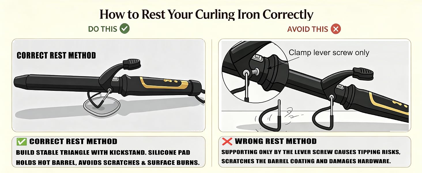 1 inch curling iron,curling iron 1 inch,long barrel curling iron,curling irons for women