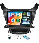 SIXTOP 4G+128G Android Car Stereo for Hyundai Elantra 2014-2016 Wireless CarPlay Android Auto, 9 ...