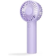 Edvision Mini Handheld Fan, Powerful Portable Fan 3 Speeds, USB Rechargeable Small Hand Fan, Pers...