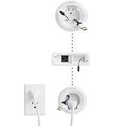 ECHOGEAR in Wall Cable Management Kit for TV &amp; Soundbar - Cable Concealer &amp; Power Kit - Power Dev...