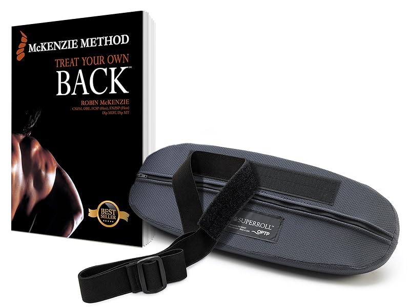 the-original-mckenzie-superroll-lumbar-support with the treat your own back book