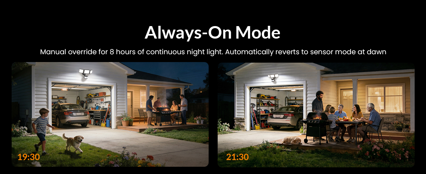 led motion sensor light outdoor