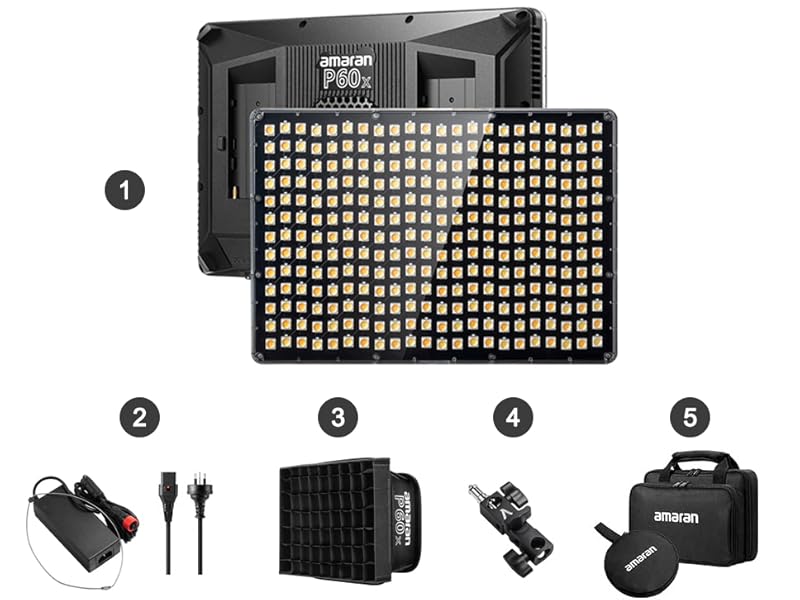 Amaran p60x,aputure led light panel,amaran studio light panel,led video light 